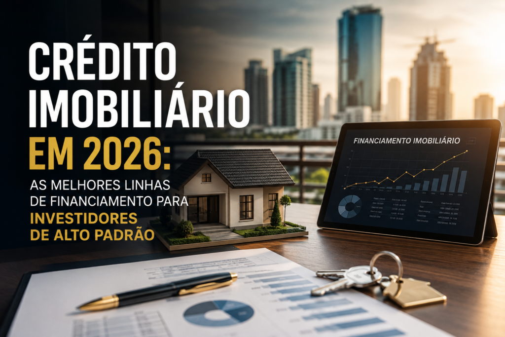 crédito imobiliário em 2026 para investidores de alto padrão